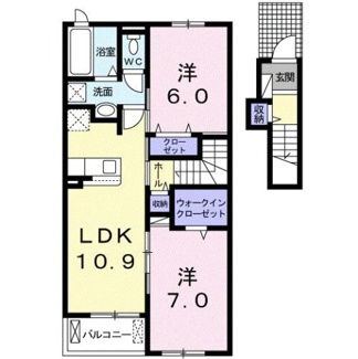 【間取り】 | オアシス・コート　Ⅱ | 【オアシス・コート　Ⅱ】