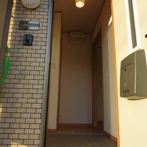 グランドソレーユの玄関