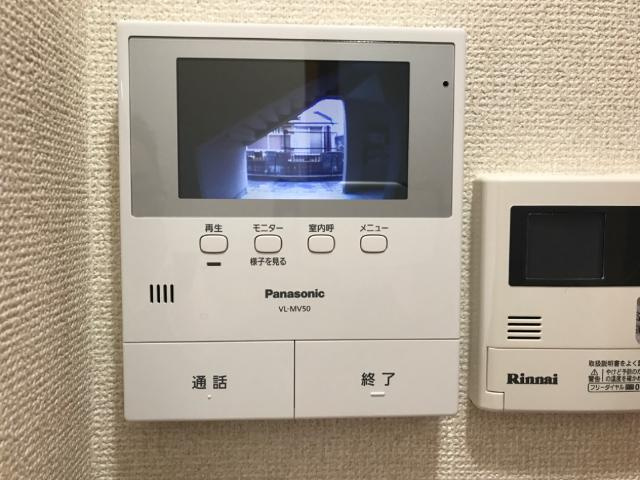 ステラの内装|カメラ付インターホン