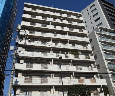 【外観】 | 市ヶ谷グリーンハイツ | 建物外観　※2016年12月の写真