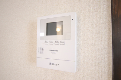 防犯面も安心なTVモニターホン