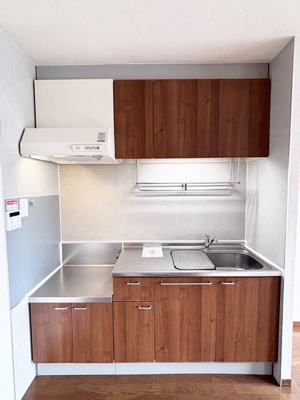 ガスコンロ設置可のキッチン