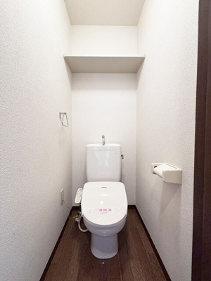 温水洗浄機能付きのトイレ