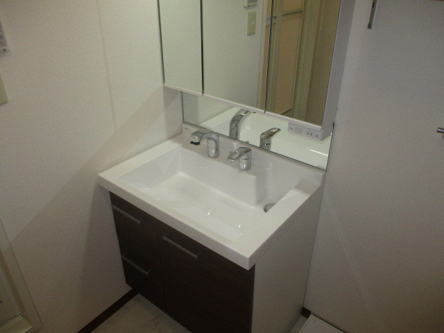 リバーパークスの洗面所