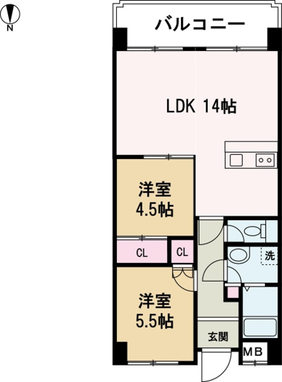 【間取り】 | リーベンハイツ