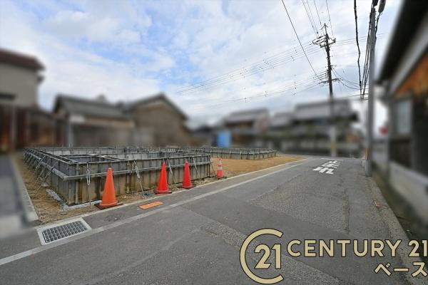 磯城郡田原本町藥王寺 ２号地 ／新築一戸建の前面道路含む現地写真|■現地撮影写真■お気軽にお問い合わせください！