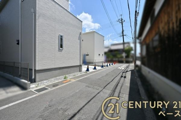 磯城郡田原本町藥王寺 ２号地 ／新築一戸建の前面道路含む現地写真|■現地撮影写真■お気軽にお問い合わせください！