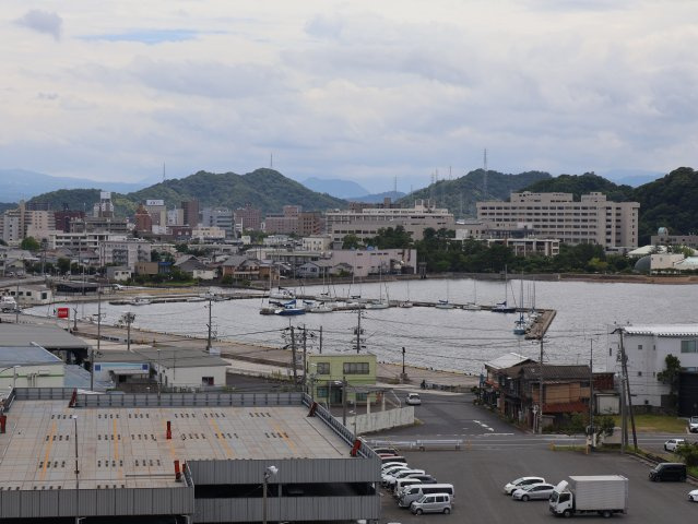 アルファスマート旗ヶ崎の展望