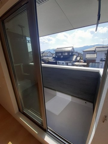 ウエスト・フィールド　Ⅶのバルコニー