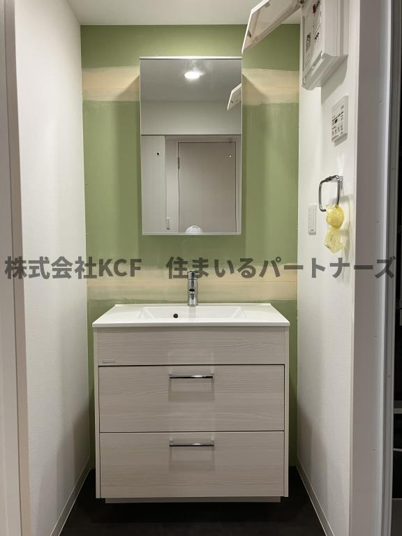 エクストラパレスの洗面所|忙しい朝には欠かせない洗面所です