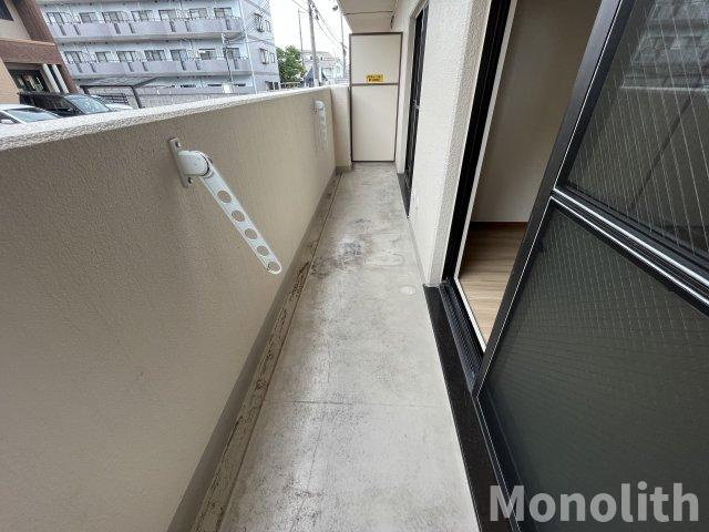 ヴェルテ岸和田のバルコニー