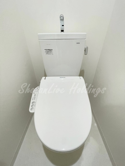 横浜市栄区笠間１丁目のアパートのトイレ|清潔感のあるトイレです