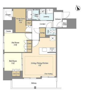 荒川区西日暮里２丁目の賃貸マンション
