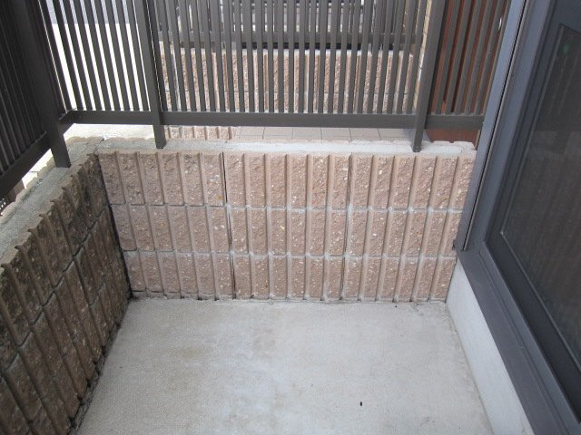 ドミール堂本のバルコニー