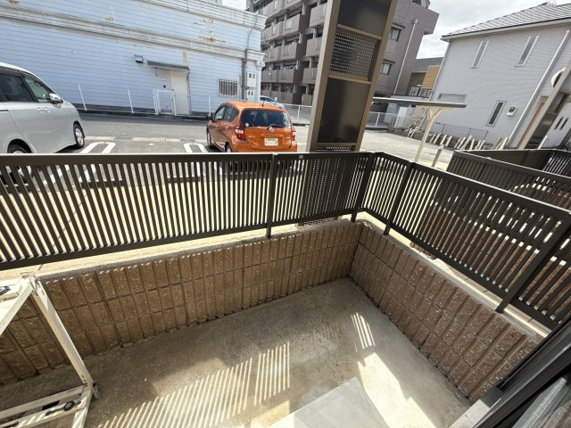 ドミール堂本のバルコニー