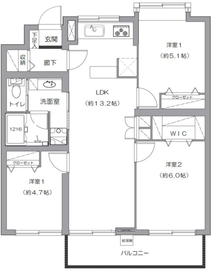 【間取り】 | 宮原パークハイツ