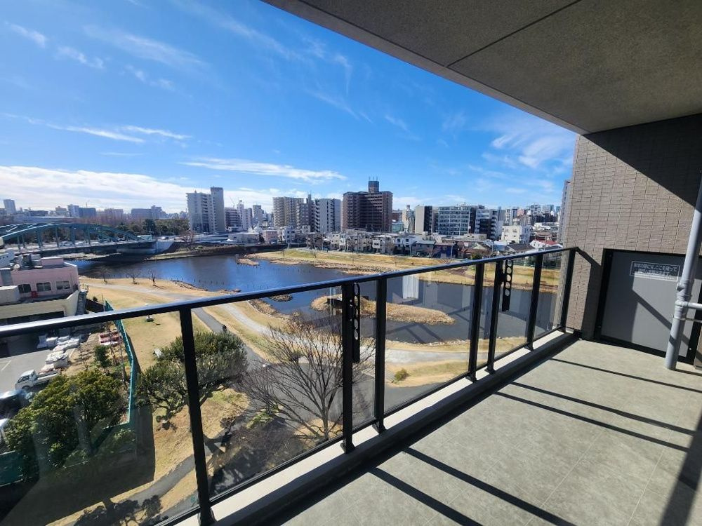 シティハウス平井　アクアレジデンスのバルコニー