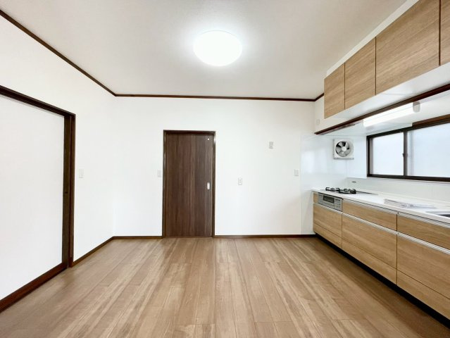 長野市徳間　店舗併用住宅のキッチン