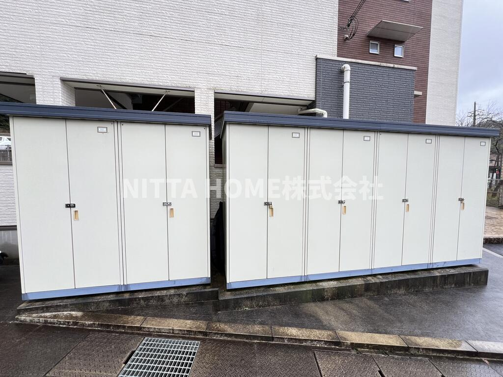 クレアール野瀬Ｂのその他共用部分|外部トランクは無料で使用OK！