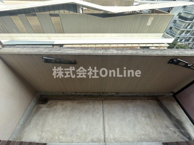YKマンションのバルコニー