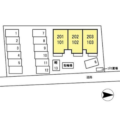 【区画図】 | マノワール島田