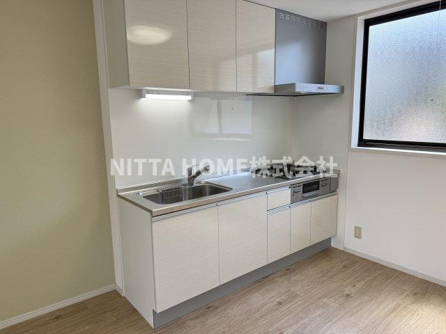 シャルムキリムラのキッチン|収納スペースも豊富なシステムキッチンです★