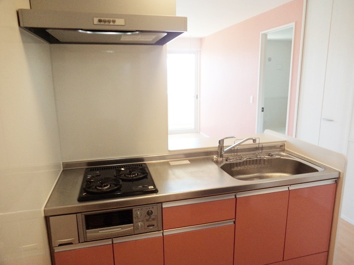 プルメリア・グレイスのキッチン|使いやすいキッチンです