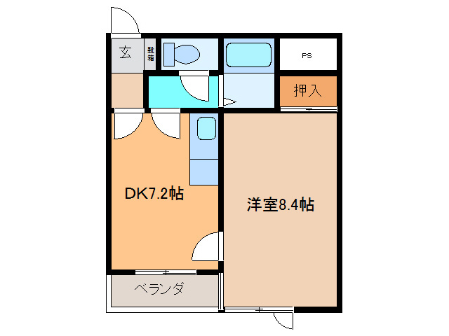 エースⅡの間取り