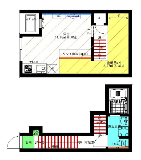 【間取り】 | Velo SOTOYAMA【名古屋市賃貸・オートロック】