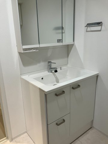 台東区浅草５丁目の賃貸マンションの洗面所