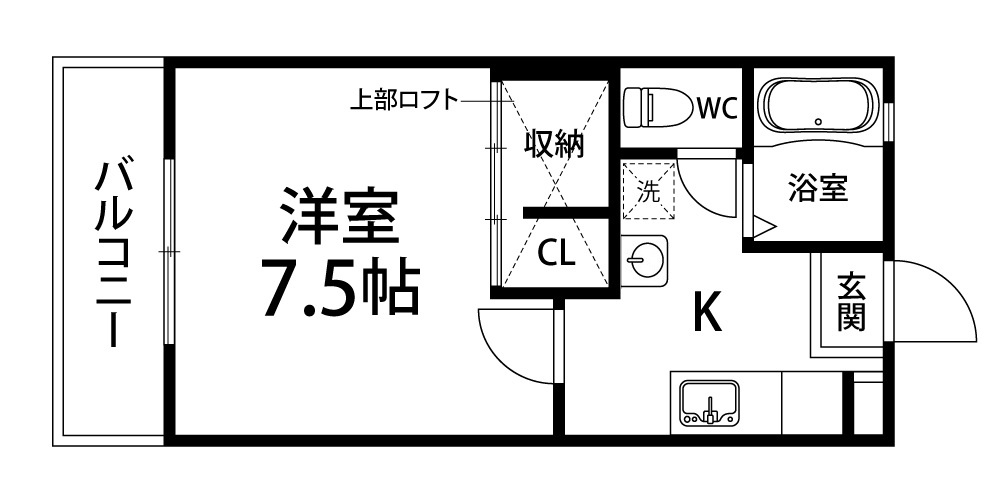 グレイスⅡの間取り