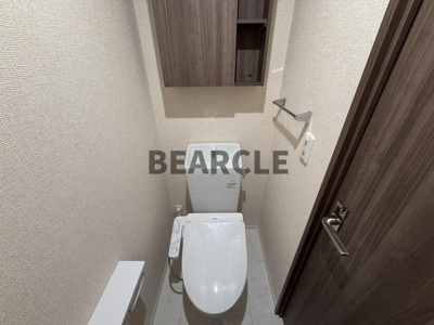 【トイレ】 | キャッスルヴュー山口 | 落ち着いた色調のトイレです