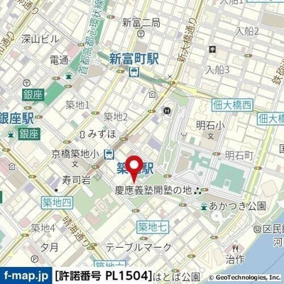 【地図】 | プライムステイ築地