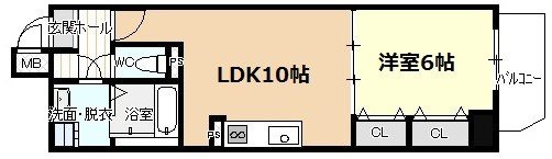 ラ・メゾン輝の間取り