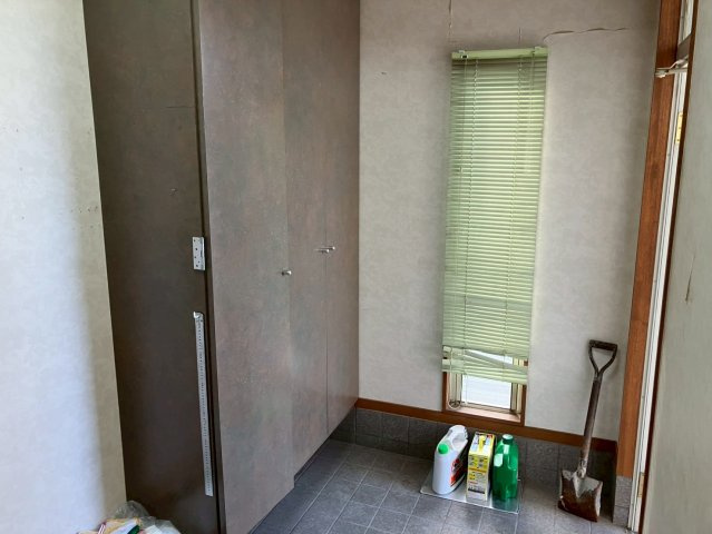 菱町2丁目戸建ての玄関