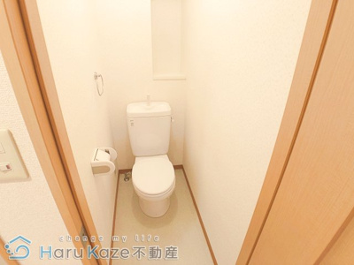 【トイレ】 | クレアール・ミナミ【名古屋市賃貸・ワンフロアー2戸】