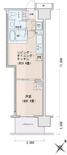 江東区豊洲３丁目の賃貸マンション