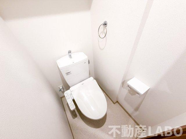 AND TERRACE 文の里のトイレ