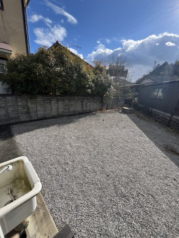 美咲町打穴中　３LDK＋S　戸建借家の庭