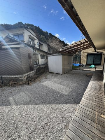 美咲町打穴中　３LDK＋S　戸建借家の庭