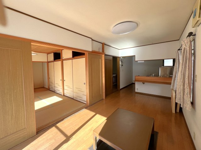 美咲町打穴中　３LDK＋S　戸建借家の居間・リビング