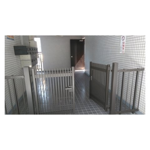 ユーフォリア大口のエントランス|門扉設置2020.6