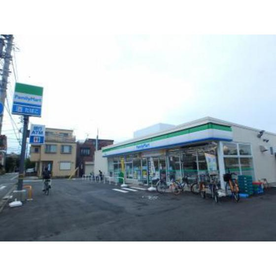 サニーホームズ府中の周辺|コンビニ「ファミリーマート谷保駅東店まで691ｍ」