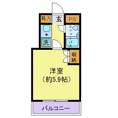 ジョイフル池上の間取り
