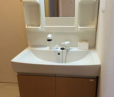【独立洗面台】 | ラ・ヴィスタ墨田 | 独立洗面化粧台が付いています
