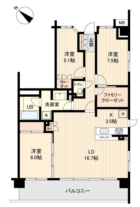 江東区豊洲３丁目の賃貸マンション
