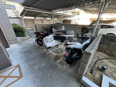 TKM KOHAMAのその他共用部分|TKM KOHAMA　バイク置き場