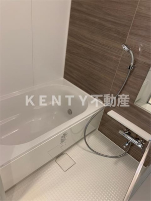 【浴室】 | プライマル蒲田 | 落ち着いた空間のお風呂です