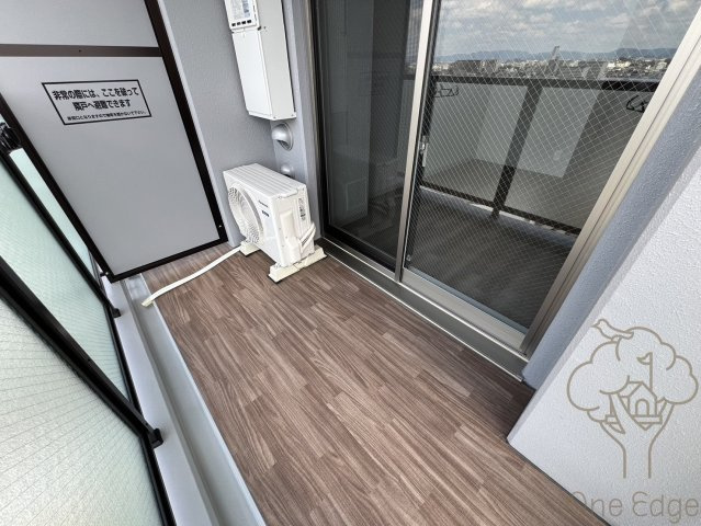 ArtizA淡路のバルコニー