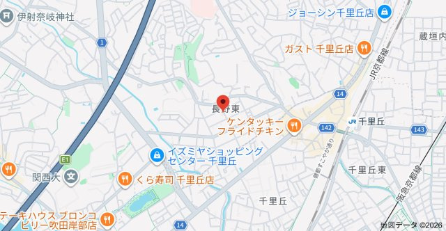 シャーメゾンラヴィの地図